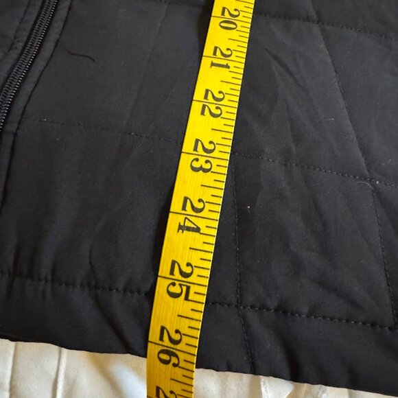 Soybu Vest Rhianna Womens Plus Size XXL Casual Winter Vest Black and Gray - Picture 4 of 5